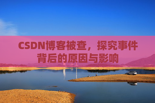 CSDN博客被查,探究事件背后的原因与影响