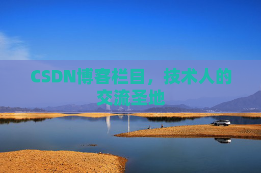 CSDN博客栏目，技术人的交流圣地